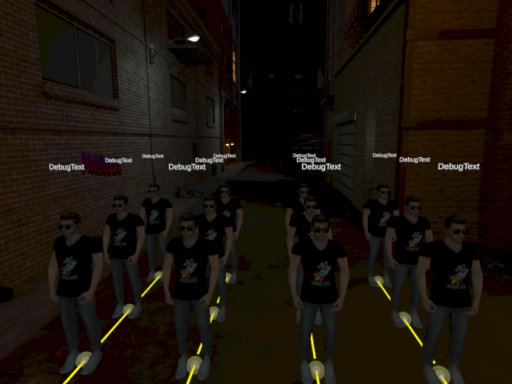 AI NPCs in Jazz Haven