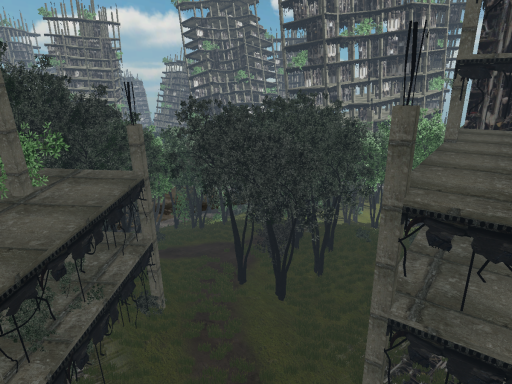 Destroyed City Island