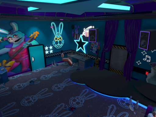 Glamrock Bonnie's GrrenRoom （ FanMade ）