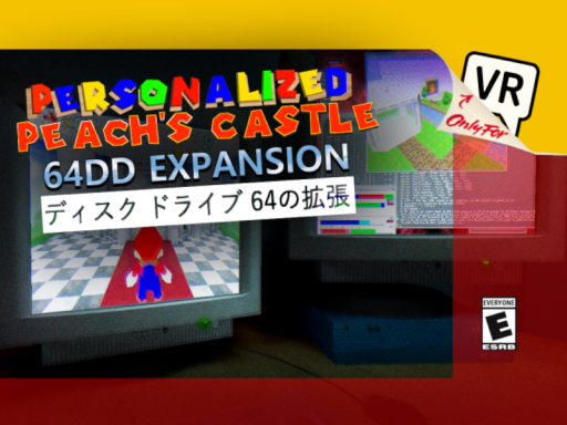 Personalized Peach's Castle -64DD EXPANSION-