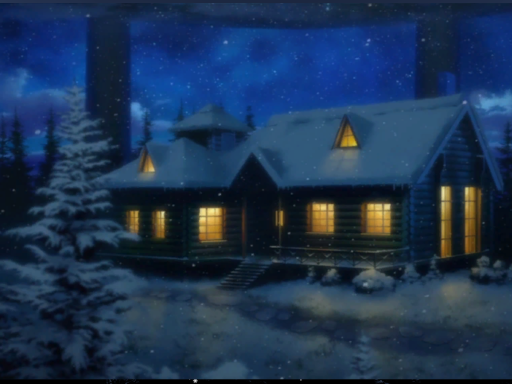 소드아트온라인 - 겨울 로그하우스