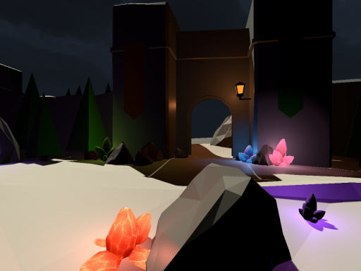 pumpkin's crystal home