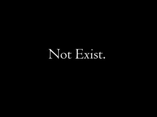 not exist
