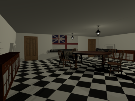 Captain's room of HMS Victory