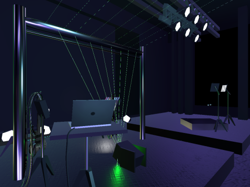 レーザーハープVR