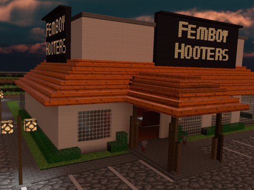 Minecraft Femboy Hooters
