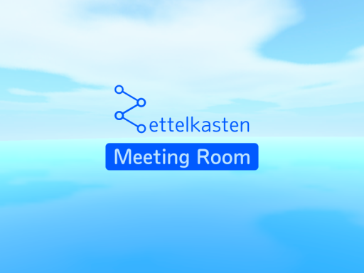 Salt lake Zettelkasten Meeting Room