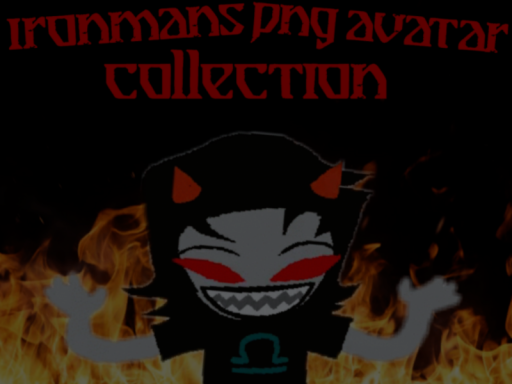 Ironmans PNG avatar collection
