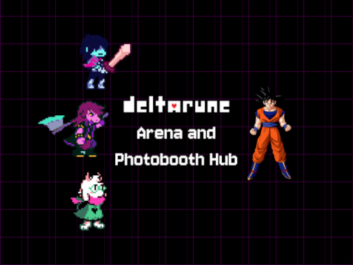 Deltarune Arena and Photobooth Hub