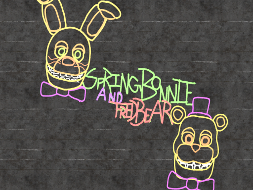 Fredbear and Springbonnie's Green room
