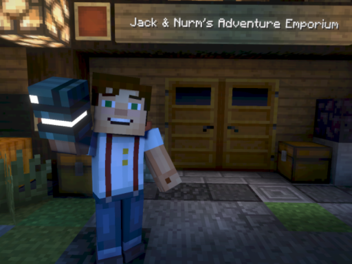 Minecraft˸ Story Mode Season 2 - Beacontown （Night））