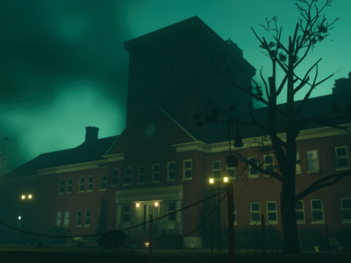 Prescott Dorms （Halloween）