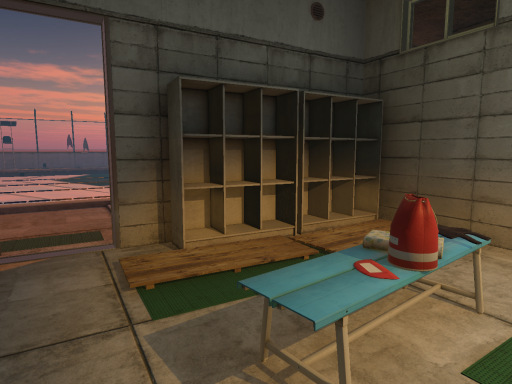 School Pool at Sunset