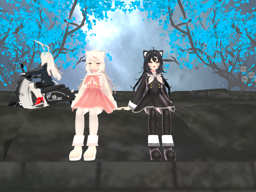 水没都市の上の橋