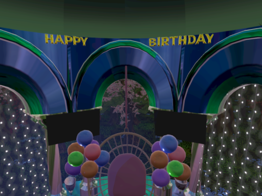 megans birthday world