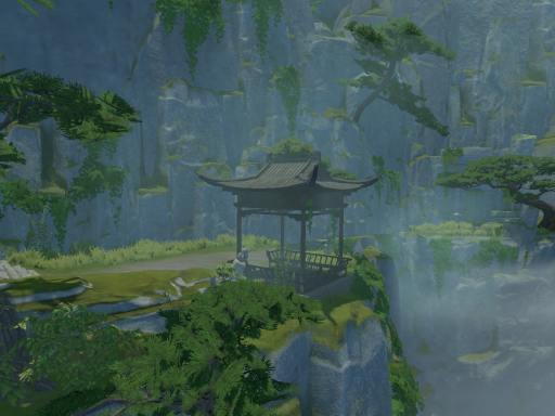 The Mist Filled Peaks