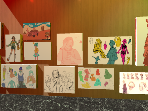 Moon and Friends Art Sharing World