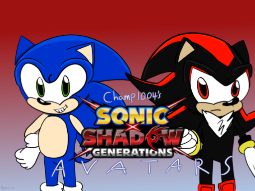 Sonic X Shadow Generations Avatars