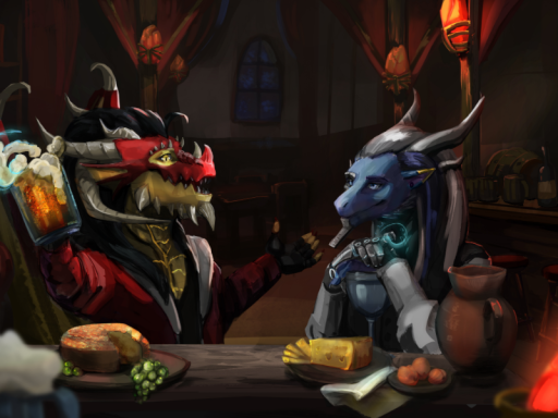 The Dragon's keep Tavern D＆D