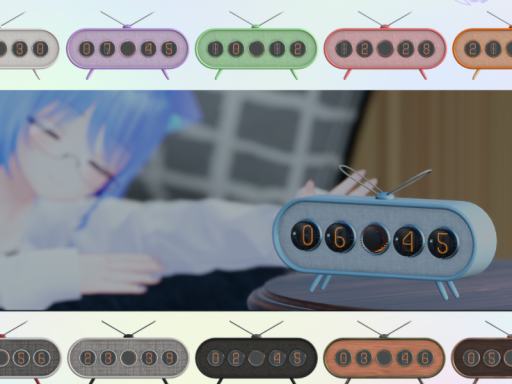 Seiran Jūkō Clock Shop （Nixie Radio Clock Demo World）