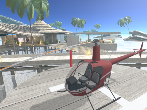 Maldives Cottage - with vehicles