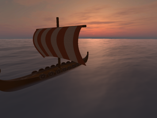 Viking longship
