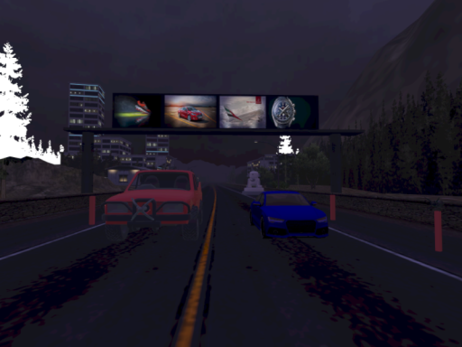 Green Land Night Driver