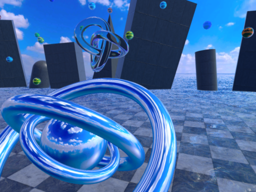 POV˸ You're inside Bryce3D