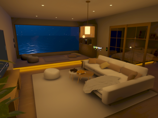 月が灯る休憩場