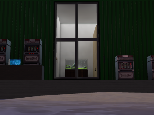 南の島のコンテナ