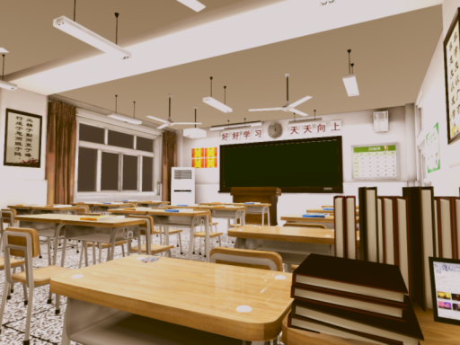 中国教室-晚自习【Chinese Classroom Night】