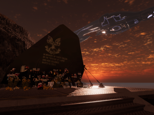 Hillside Memorial site （Halo 3）