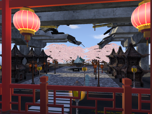 高架下青龍公園通り