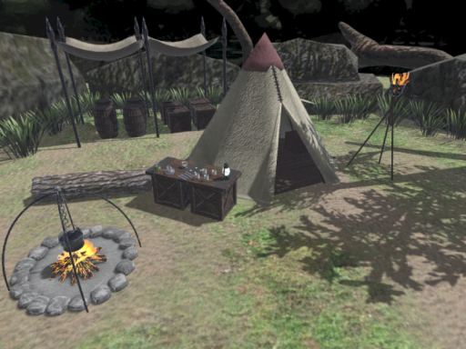 ひでみん野営キャンプ地