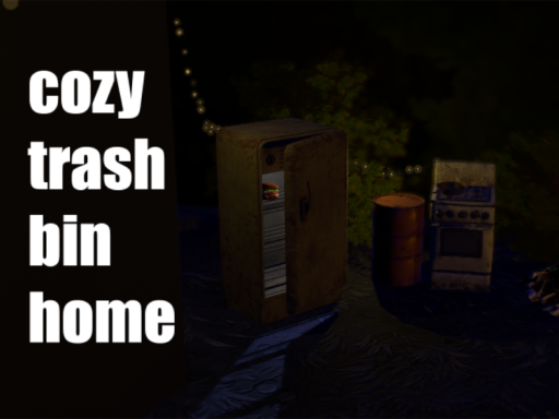 cozy trash bin home