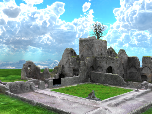 Ruins of Hore Abbey Room