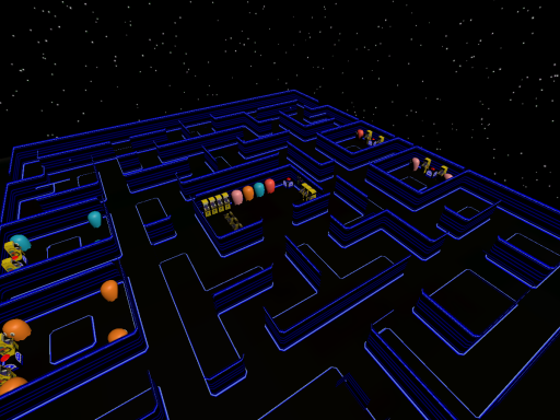 Pac-Man hangout world