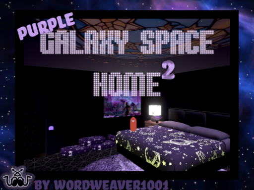 Purple Galaxy Space Home 2