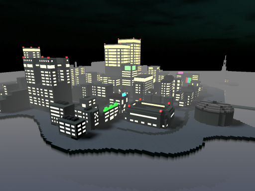 Udon VoxelIsland Flying［PROTOTYPE］