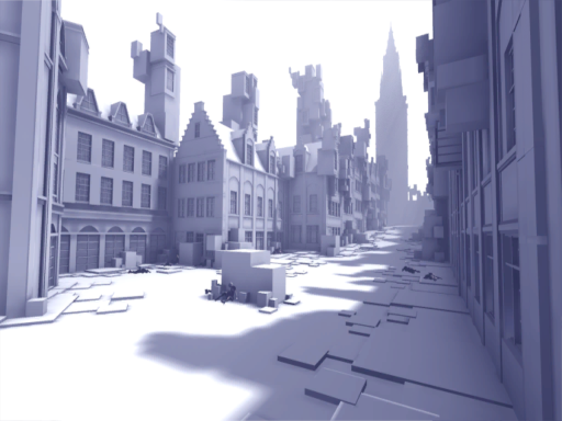 Nier Automata Copied City