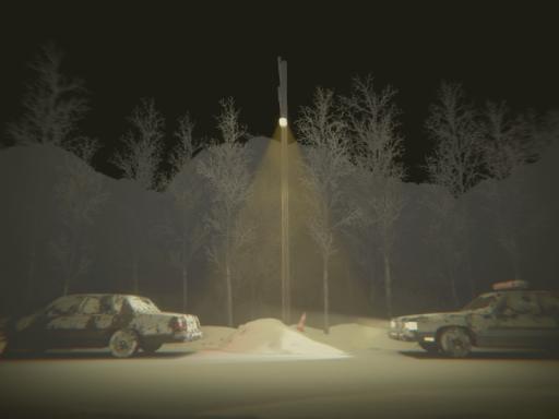 Snowfall‚ just before Christmas Eve