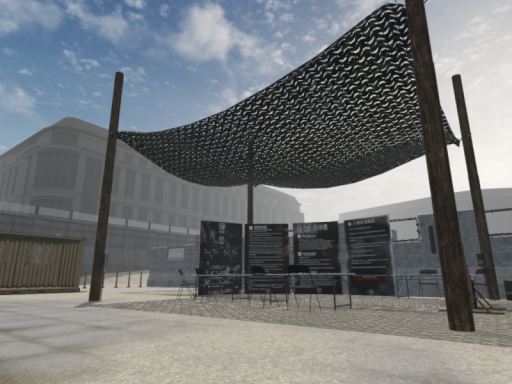 机动署总部训练场