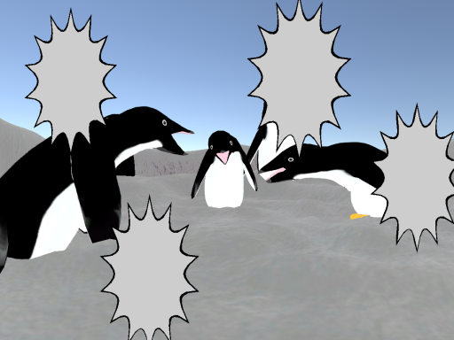 ペンギンコラができるワールド