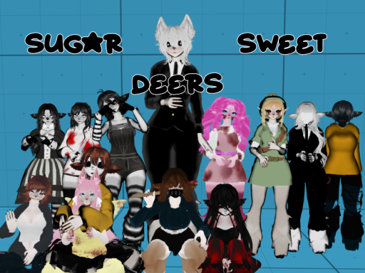 Sugar Sweet Deers （60＋ avatars）
