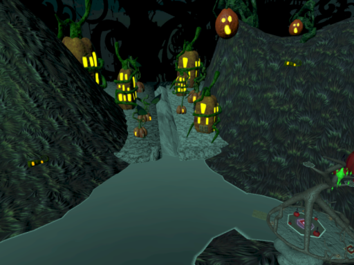 pumking tower ǃEpilepsy Warningǃ forced near cliping and some headsets causes odd flashing white light