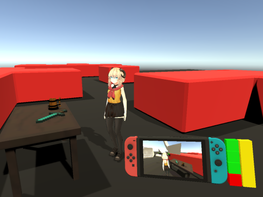 NPC's can grab stuff ;）