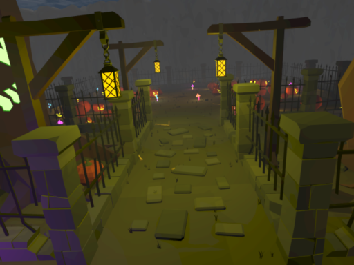 Spooky Halloween Graveyard Thing