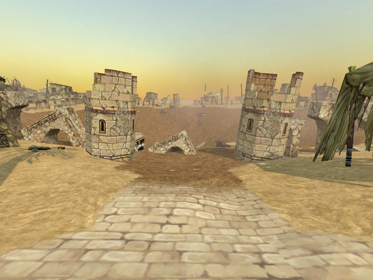 Morroc‚ the oasis town （Post-Satan Morroc）