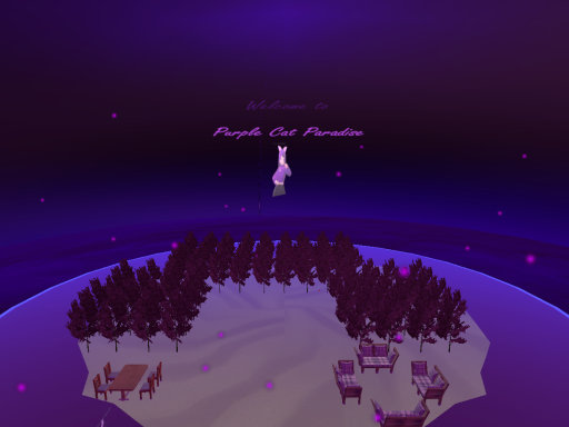 Purple Cat Paradise