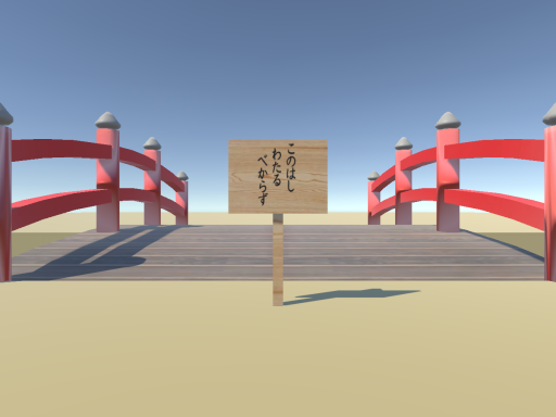 このはしわたるべからず